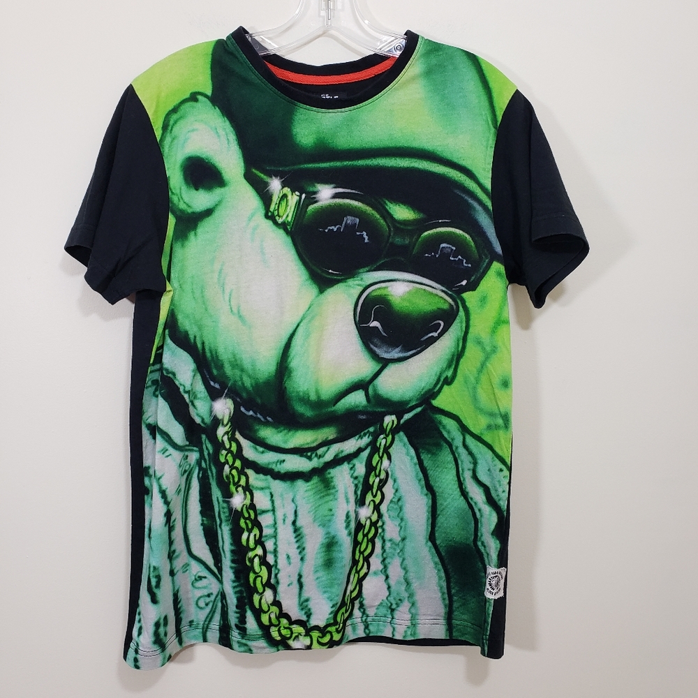 Hustle Gang Bigger than rap‎ all over graphic t-shirt